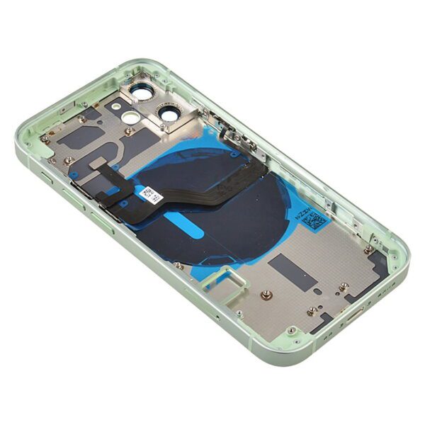 Back Housing with Small Parts Pre-installed for iPhone 12 mini(for America Version)(No Logo) - Green