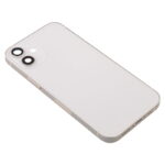 Back Housing with Small Parts Pre-installed for iPhone 12 mini(for America Version)(No Logo)- White