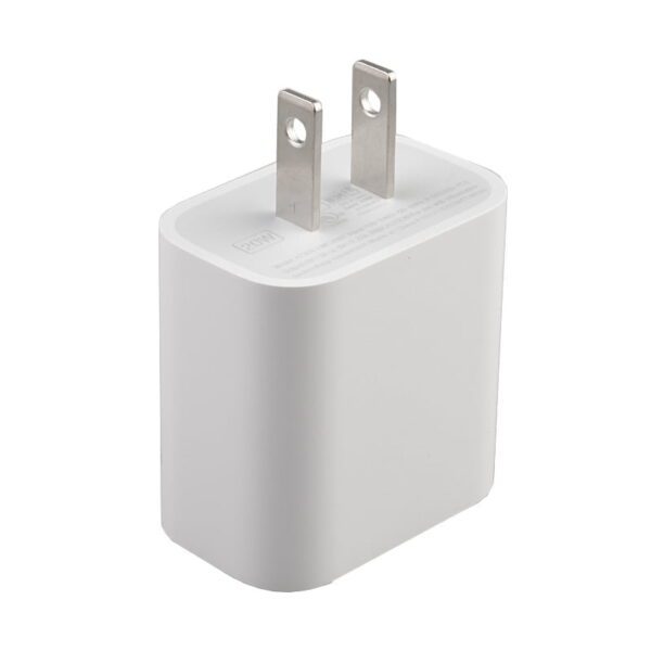 20W Type-C Quick Charge Wall Charger for iPhone 11 to 14 Series/ SE (2020)/ iPad (High Quality) - White