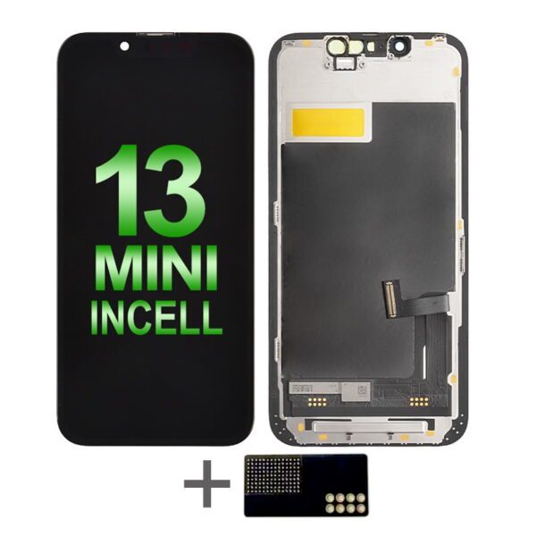 LCD Screen Digitizer Assembly With Frame for iPhone 13 mini (RJ Incell) - Black