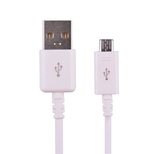 3ft Micro USB Data Cable for Android Smartphone USB Enabled Device - White