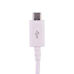 3ft Micro USB Data Cable for Android Smartphone USB Enabled Device - White