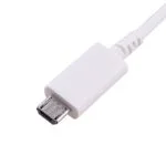 3ft Micro USB Data Cable for Android Smartphone USB Enabled Device - White