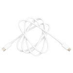 3ft Type-C to Type-C Fast Charging Data Cable (Braided) - White