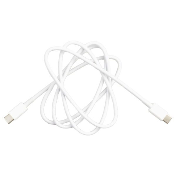 3ft Type-C to Type-C Fast Charging Data Cable (Braided) - White