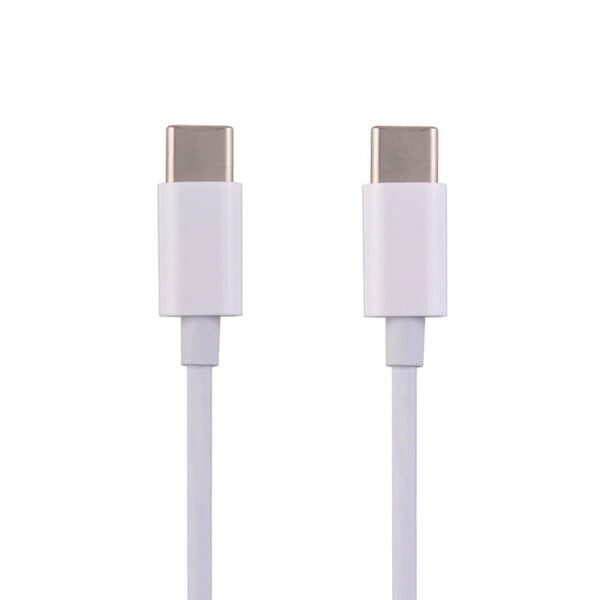 3ft Type-C to Type-C Fast Charging Data Cable (Generic) - White